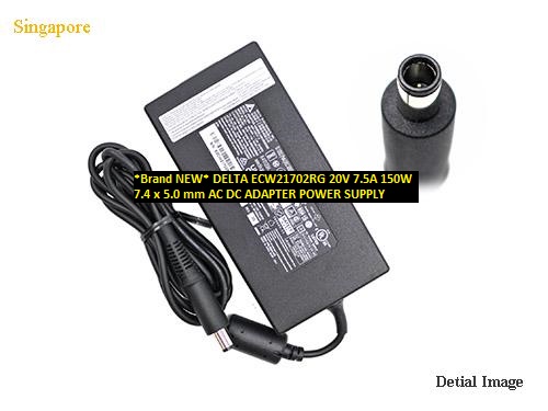 *Brand NEW* 150W DELTA 20V 7.5A ECW21702RG 7.4 x 5.0 mm AC DC ADAPTER POWER SUPPLY